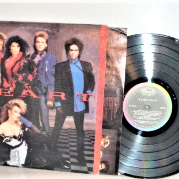 HEART Self Titled Lp Record #SJ-12410- Vinyl Record Capital Records Vinyl Album - Picture 1 of 12